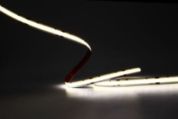 Arată detalii pentru Bandă LED COB 8W/m 24V IP54 Alb Rece 320LED/m Imagine Bandă LED COB 8W/m 24V IP54 Alb Rece 320LED/m