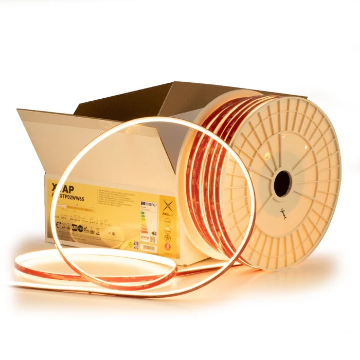 Arată detalii pentru Banda LED dublu-adezivă pentru interior/exterior Arelux Xtap COB, 220V, 12W/m, 1028 lm/m, lumină neutră, IP65 Imagine Banda LED dublu-adezivă pentru interior/exterior Arelux Xtap COB, 220V, 12W/m, 1028 lm/m, lumină neutră, IP65