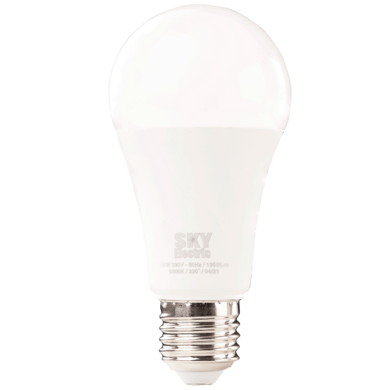 Imagine Bec LED A60 15W 1320 LM AC220-240V 6400K Lumină Rece