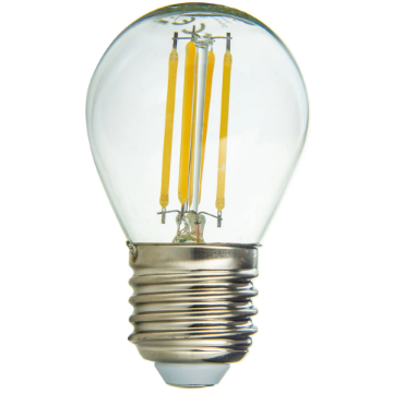 Arată detalii pentru Bec LED COG sferic 4W E27 clar lumina rece 230V Imagine Bec LED COG sferic 4W E27 clar lumina rece 230V
