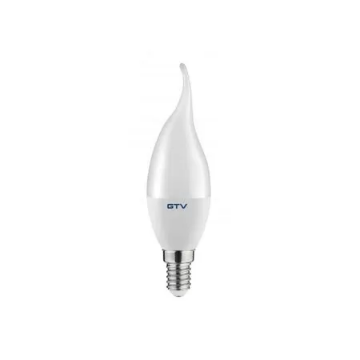 Arată detalii pentru Bec LED lumânare GTV C37 E14 8W 700lm 160° lumină neutră 4000K Imagine Bec LED lumânare GTV C37 E14 8W 700lm 160° lumină neutră 4000K
