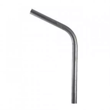 Arată detalii pentru Braț D42mm 40+60cm, 100cm, gri, 120 grade Imagine Braț D42mm 40+60cm, 100cm, gri, 120 grade