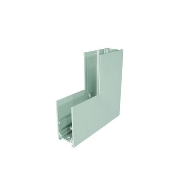 Arată detalii pentru Conector de colț 90° aplicat și suspendat pentru șină magnetică, alb Imagine Conector de colț 90° aplicat și suspendat pentru șină magnetică, alb
