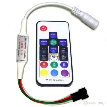 Arată detalii pentru Controler digital pentru bandă LED RGB cu telecomandă II997 Imagine Controler digital pentru bandă LED RGB cu telecomandă II997
