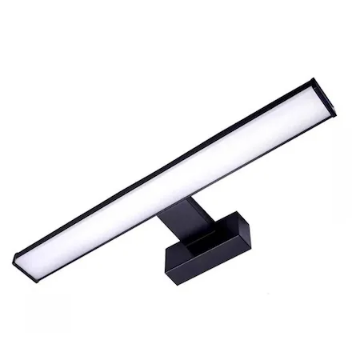 Arată detalii pentru Aplica baie LED Leylek Neagră 12W, 4200K, IP44, Horoz Imagine Aplica baie LED Leylek Neagră 12W, 4200K, IP44, Horoz