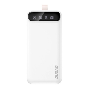 Arată detalii pentru Acumulator extern Dudao 30000 mAh 3x USB cu afișaj LED și lampă negru Imagine Acumulator extern Dudao 30000 mAh 3x USB cu afișaj LED și lampă negru