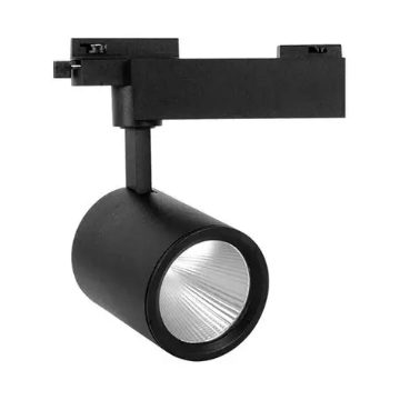 Arată detalii pentru Spot LED 30W pentru șină 230V lumină caldă 20° 60° - NEGRU Imagine Spot LED 30W pentru șină 230V lumină caldă 20° 60° - NEGRU