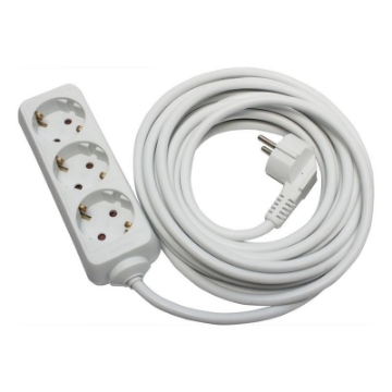 Arată detalii pentru Prelungitor 3P/1.5M XLINE BRAYTRON Alb Imagine Prelungitor 3P/1.5M XLINE BRAYTRON Alb