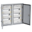 Imagine Tablou electric metalic incastrat 72 module HAGER, 6×12, usa metalica