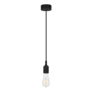 Imagine Lampa Suspendată 40W Negru 5CM 3CCT