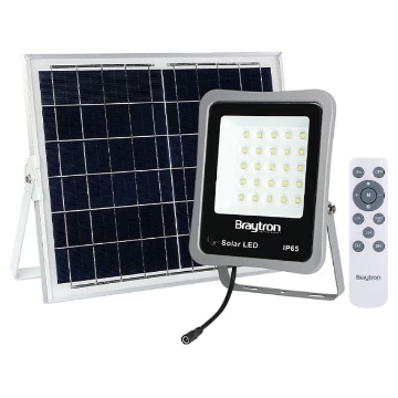 Arată detalii pentru Proiector LED Solar cu Telecomandă 50W 6500K IP65 Imagine Proiector LED Solar cu Telecomandă 50W 6500K IP65