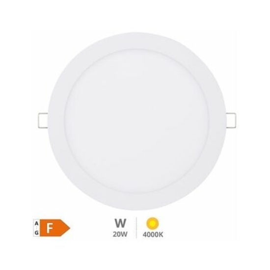 Imagine Lampa LED încastrabilă rotundă 20W 4200K lumină neutră