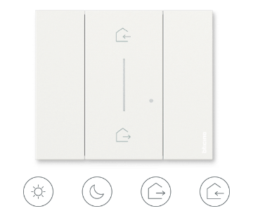 Arată detalii pentru Întrerupător conectat cu neutru (cu opțiune de dimmer) 150W Living Now with Netatmo Imagine Întrerupător conectat cu neutru (cu opțiune de dimmer) 150W Living Now with Netatmo