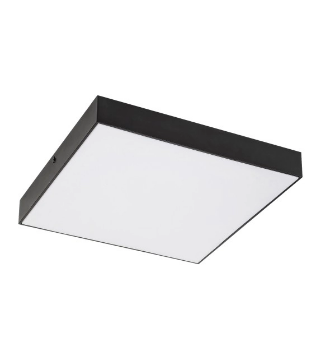 Arată detalii pentru Plafonieră exterior Tartu LED 24W dimabilă pătrată negru RAB 7900 Imagine Plafonieră exterior Tartu LED 24W dimabilă pătrată negru RAB 7900
