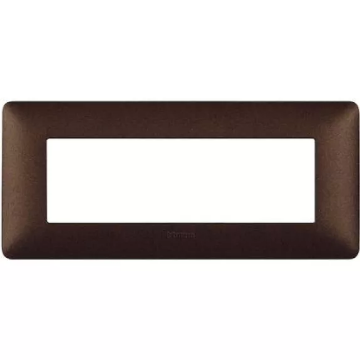Arată detalii pentru Rama ornament 6 module cafeniu Matix Bticino AM4806TGG Imagine Rama ornament 6 module cafeniu Matix Bticino AM4806TGG
