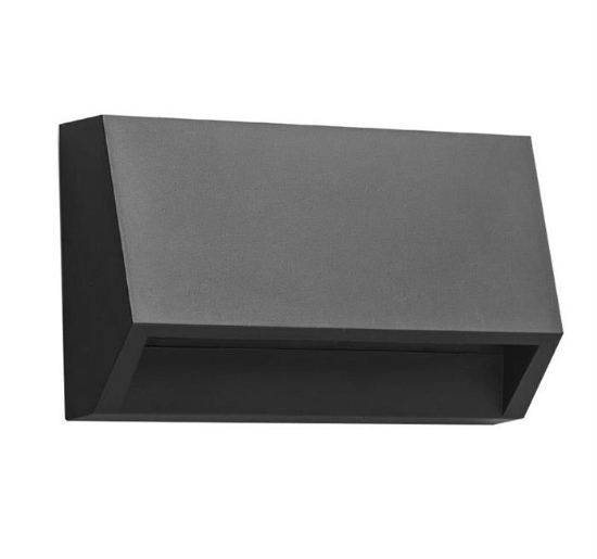 Imagine Corp dreptunghiular cu LED 2W lumină caldă IP65 grafit