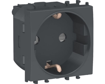 Arată detalii pentru Priză simplă modulară neagră 1M Panasonic Imagine Priză simplă modulară neagră 1M Panasonic