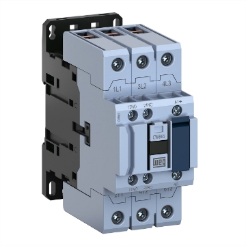 Arată detalii pentru Contactor 3-poli 65A AC-3 230V AC cu contacte auxiliare 1NC+1NO Noark Ex9C65 11 3P Imagine Contactor 3-poli 65A AC-3 230V AC cu contacte auxiliare 1NC+1NO Noark Ex9C65 11 3P