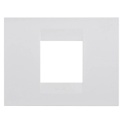 Imagine Rama decorativă Gewiss Chorus Geo 2 module albă GW16402TB