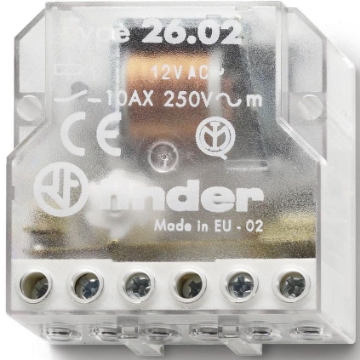 Arată detalii pentru Releu pas cu pas electromecanic Finder 26.06.8.230.0000 Imagine Releu pas cu pas electromecanic Finder 26.06.8.230.0000