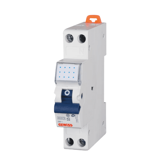 Imagine Siguranță automată diferențială combinată 1P+N 10A 0.03A