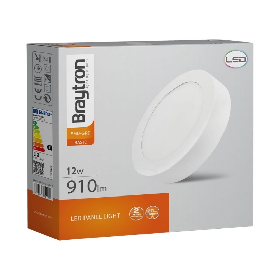Imagine Spot LED rotund aplicabil 12W 6400K Brayton BR-BP03-31230