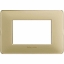 Imagine Rama ornament 3 module auriu Matix Bticino