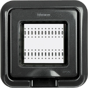 Imagine Rama Ornament Modulară 2M Gri Închis IP55