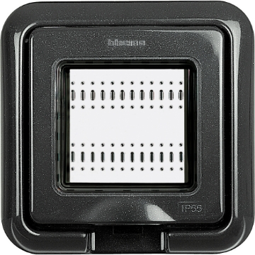 Arată detalii pentru Rama Ornament Modulară 2M Gri Închis IP55 Imagine Rama Ornament Modulară 2M Gri Închis IP55