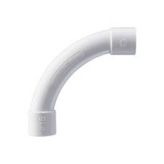 Imagine Cot strâns RK - IP40 - Fără halogen - Ø 25mm - Gri RAL7035