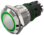 Imagine BUTON METALIC CU REVENIRE VERDE IND 32-751
