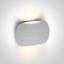 Imagine Corp de iluminat oval cu LED 2x3W 3000K 230V IP54 alb