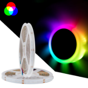 Imagine Bandă LED COB 8W 24V IP54 RGB 576 LED-uri/m