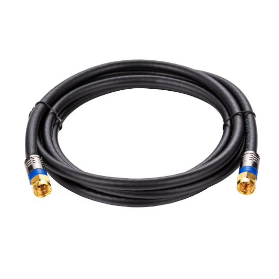 Imagine Cablu TV Coaxial RG6 cu Sufă 3 Straturi Q5+
