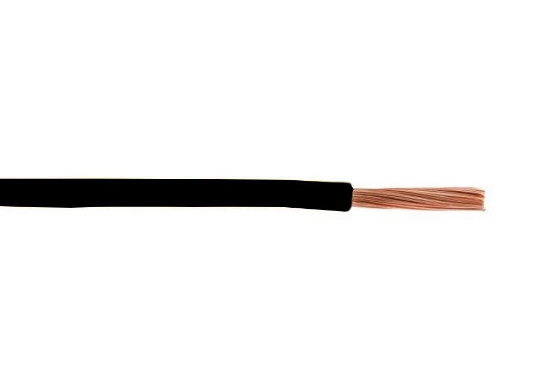 Imagine Cablu conductor flexibil MYF 6 mm², 100m, negru, cupru
