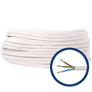 Arată detalii pentru Cablu electric MYYM 3x6 mm²  Imagine Cablu electric MYYM 3x6 mm²