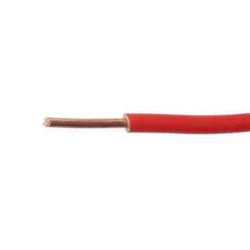 Arată detalii pentru Cablu electric FY 2,5 mm², roșu, 100m Imagine Cablu electric FY 2,5 mm², roșu, 100m