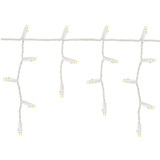 Imagine Ghirlandă extensibilă, 180 LED, Alb Rece, cablu alb, 5 x 0,7m