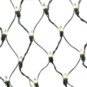 Imagine Plasă extensibilă 144 LED lumina calda cu Cablu Negru 1.2x1.5m DD-9007-WW