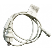 Imagine Cablu de alimentare cu stecher alb 3m S-OUT 30-193000