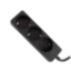 Imagine Prelungitor 3 prize 3m negru - TED N1.5TED3M3P