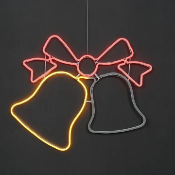 Arată detalii pentru Clopoței exterior 360 LED rece/roșu cu cablu negru 1m D:0.6m Imagine Clopoței exterior 360 LED rece/roșu cu cablu negru 1m D:0.6m