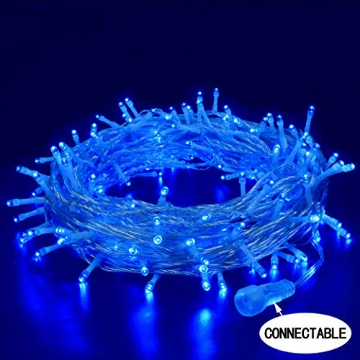 Arată detalii pentru Ghirlandă extensibilă 64 LED+FLASH albastre cu cablu alb 1.6x0.7m+3m-S Imagine Ghirlandă extensibilă 64 LED+FLASH albastre cu cablu alb 1.6x0.7m+3m-S