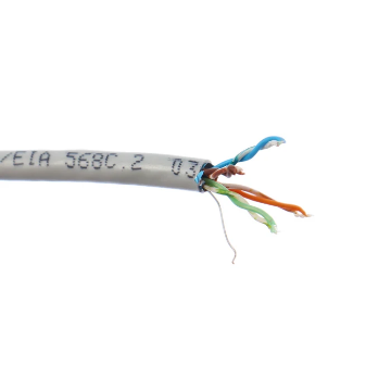Arată detalii pentru Cablu FTP Q5+ Cat.5E 4x2x0.51 200MHz Imagine Cablu FTP Q5+ Cat.5E 4x2x0.51 200MHz