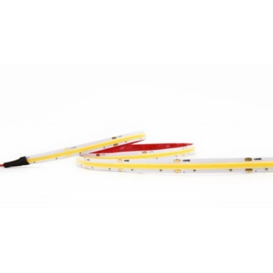 Imagine Bandă LED COB 24V 5 Metri 15W/M 512LED/M 1650Lm/M CRI90 IP20 Alb Cald 2700K