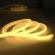 Imagine Furtun LED Neon Flex 220V, 8W/m, IP65, Alb Cald