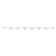 Imagine Cablu pentru perdea luminoasă, 6 conectori verticali, cablu din cauciuc alb, 0,7m, IP65 600-09771