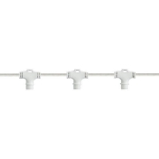 Imagine Cablu pentru perdea luminoasă, 20 conectori verticali, cablu din cauciuc alb  cu extensie, 2,1 m, IP65 600-09776