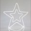 Imagine Stea dublă LED  neon 3 m, conexiune dublă, lumină albă, 56x58 cm, IP44 600-23002