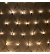 Imagine Instalație iluminat festiv exterior plasă 160 LED alb cald IP44 2x1.5m
